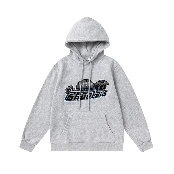 Trapstar Hoodie Tracksuit-8867 Grey