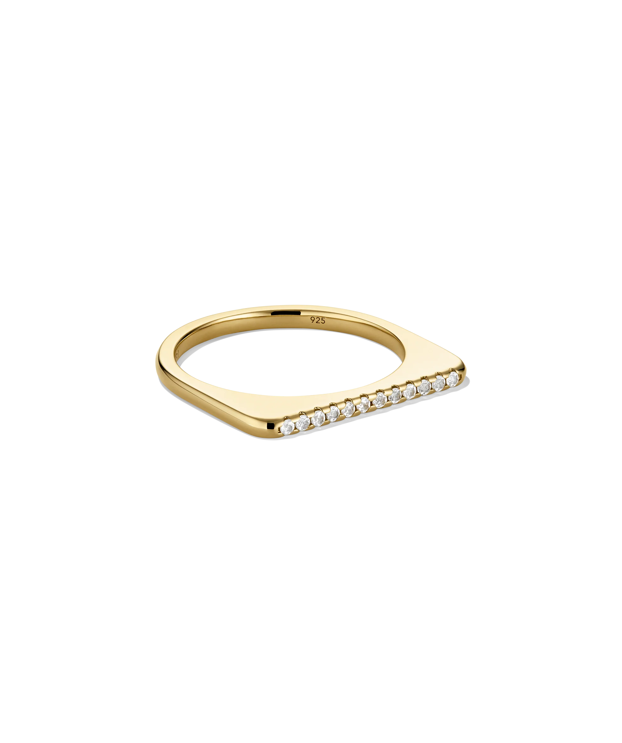 Pavé Puzzle Stacking Ring