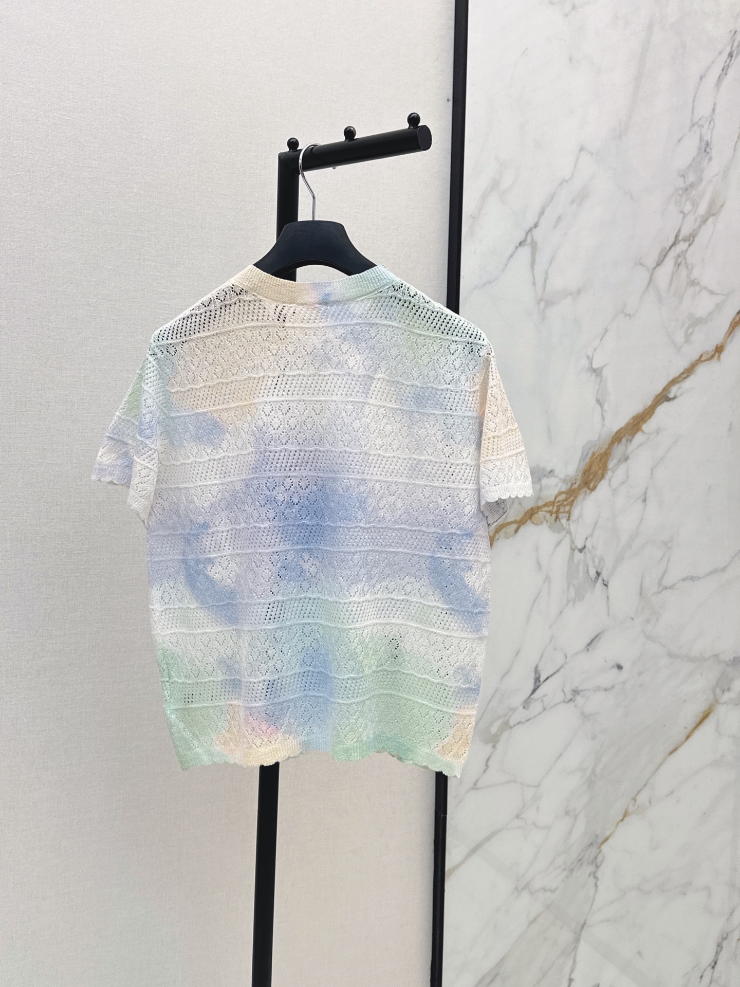 CD New Gradient color knitted cardigan