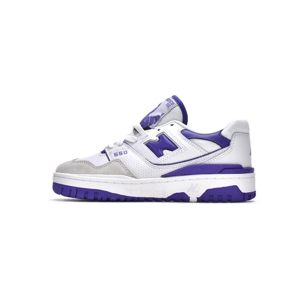 New Balance 550 White Purple BB550WR1