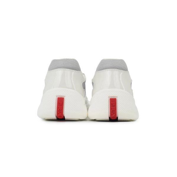 Prada White Silver