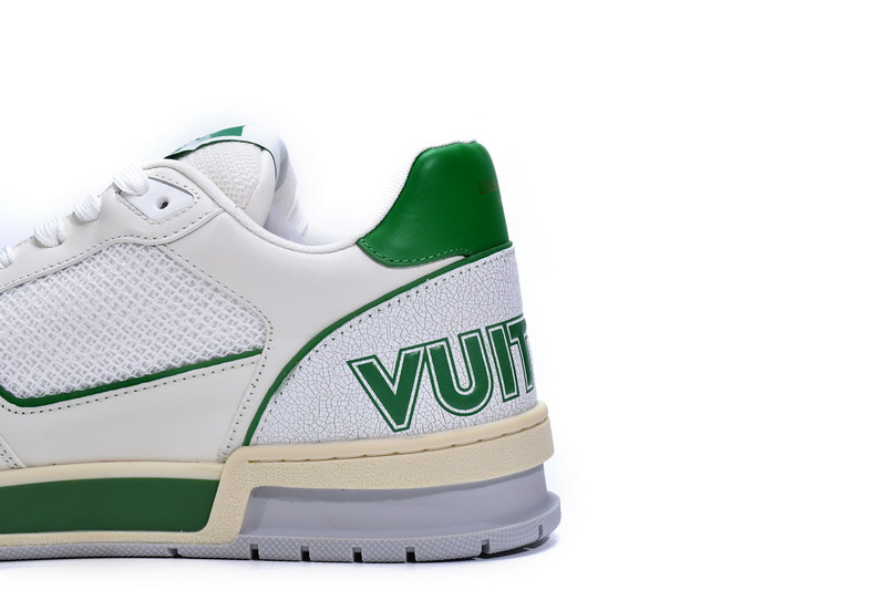 Pkkicks God Batch LOUIS VUITTON Trainer White Green 1A98UX