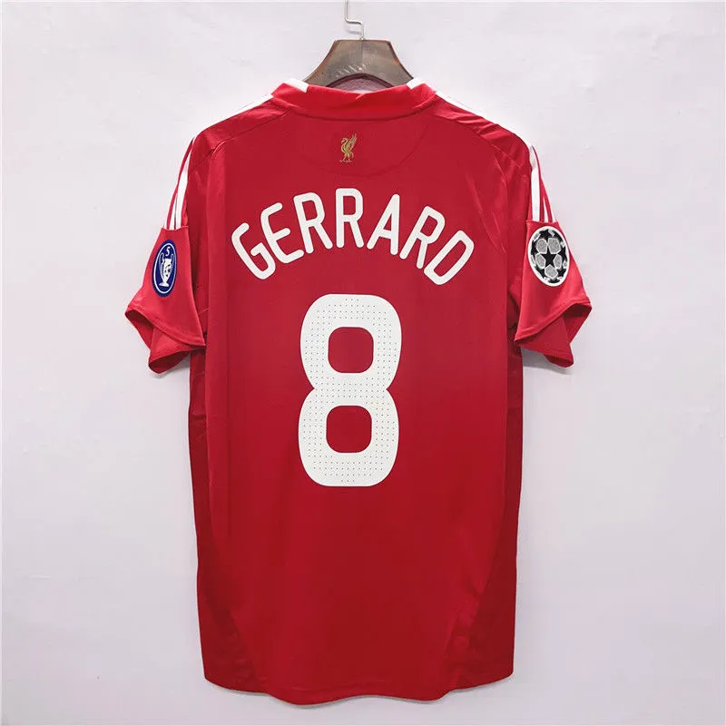 2008-09Liverpool Retro Jersey Home