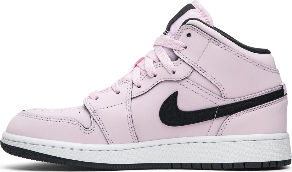 Air Jordan 1 Mid GS 'Pink Foam' 555112-601