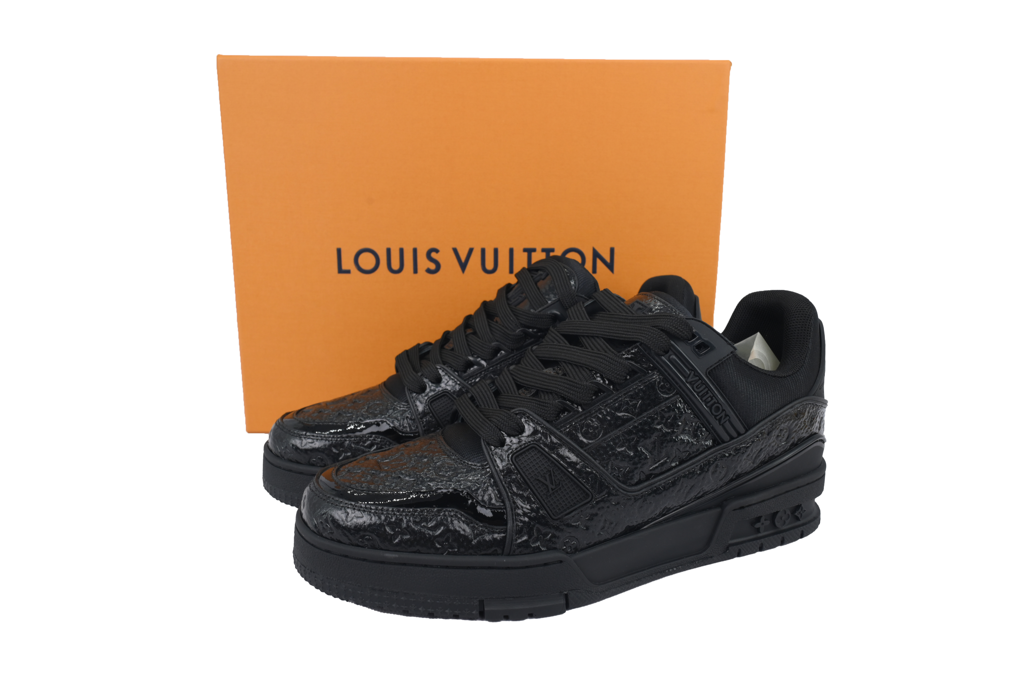 Pkkicks God Batch Louis Vuitton Black Lychee Patent Leather