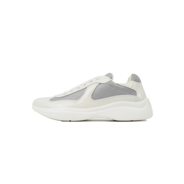 Prada White Silver