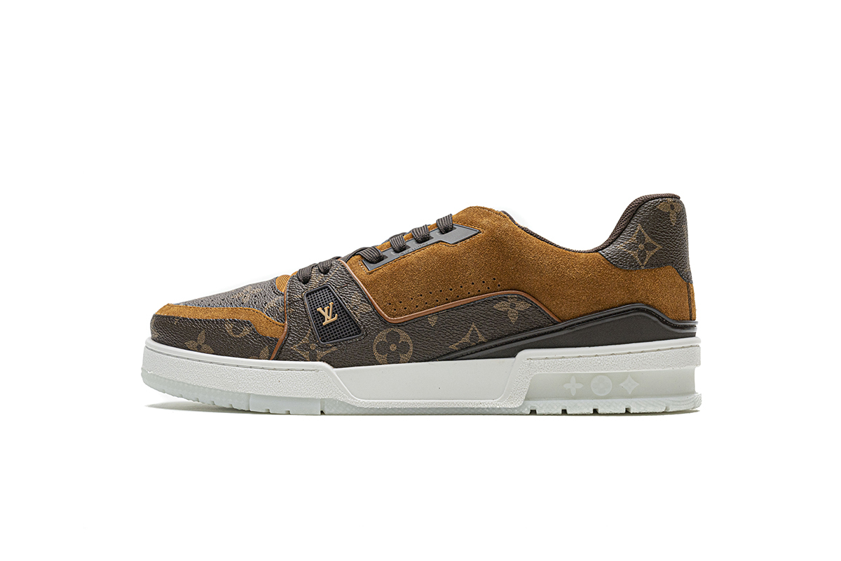 Pkkicks God Batch LOUIS VUITTON 20ss Trainer Brown