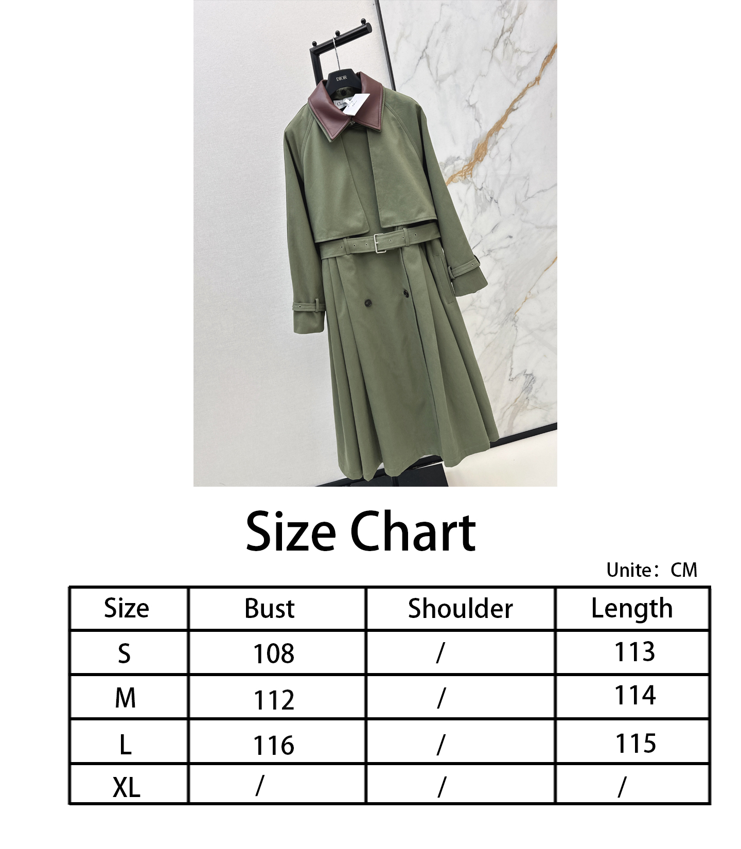CD NEW trench coats