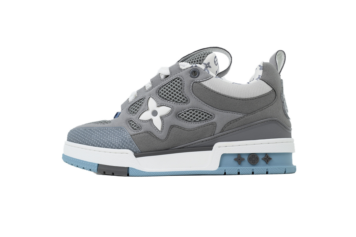 Pkkicks God Batch LOUIS VUITTON Light Gray Blue