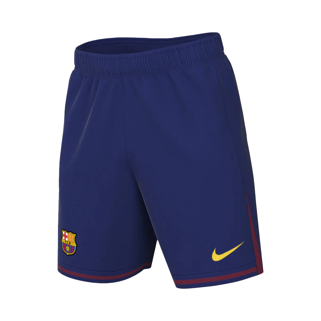 Barcelona Home Soccer Shorts 2025/26