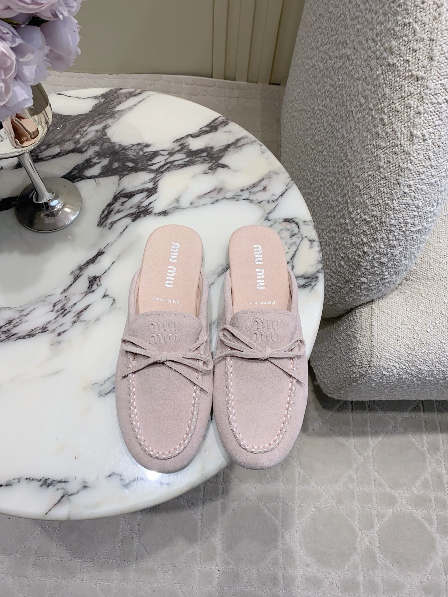 Miu New Loafer slip-on shoes