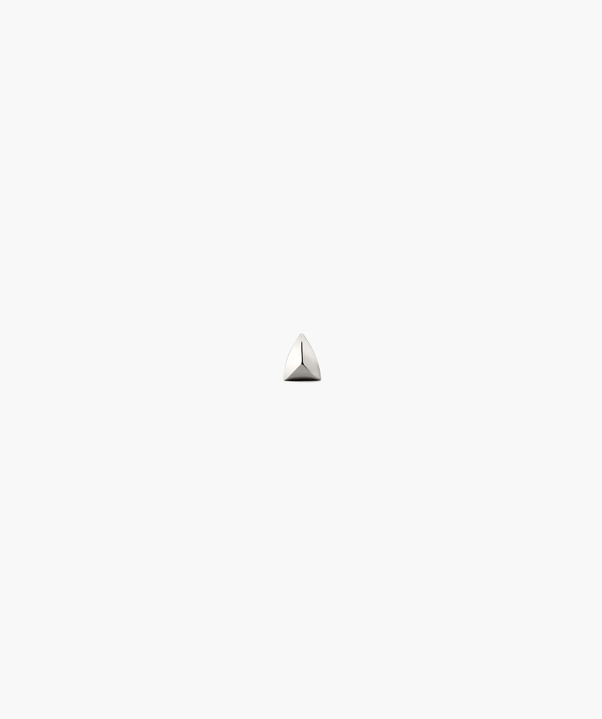 Piercing Studio - Single Puffy Pyramid Flat Back Stud