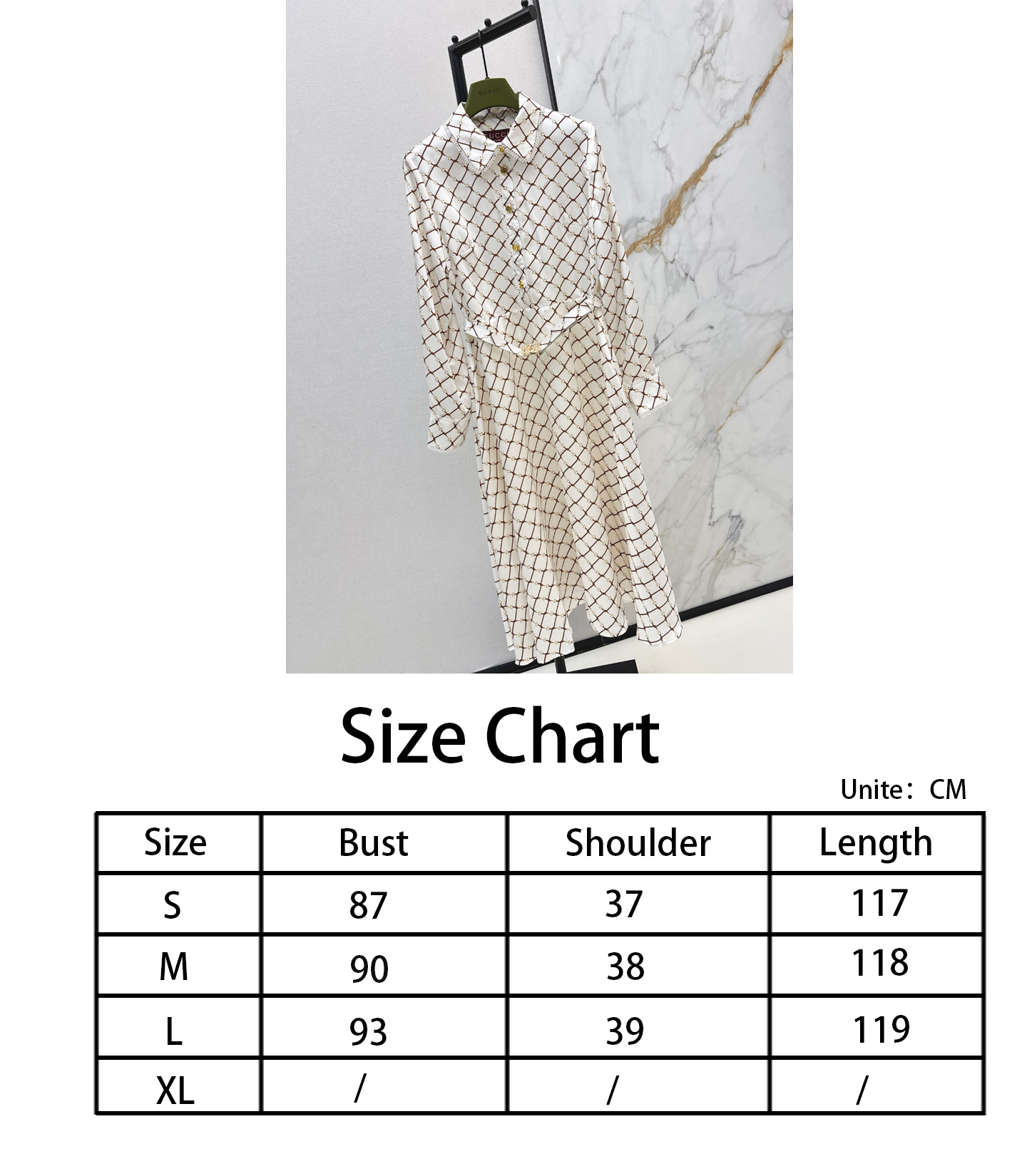 Guc NEW printed dress