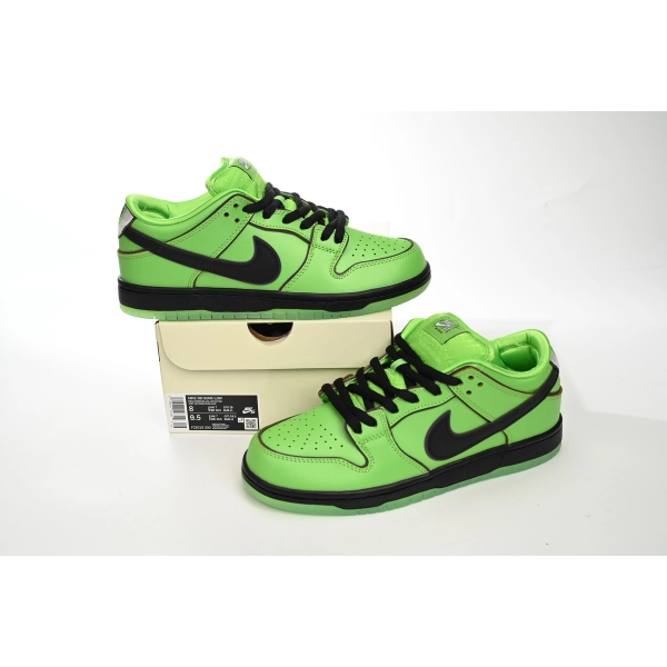 The Powerpuff Girls x Nike SB Dunk Low “Buttercup” FZ8319-300