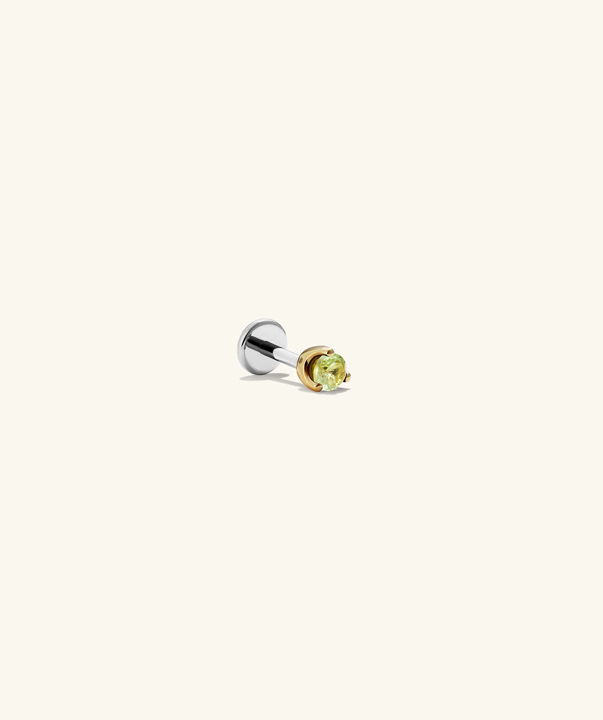 Piercing Studio - Single Gemstone Mini Flat Back Stud