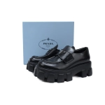 Prada Monolith Loafers Black