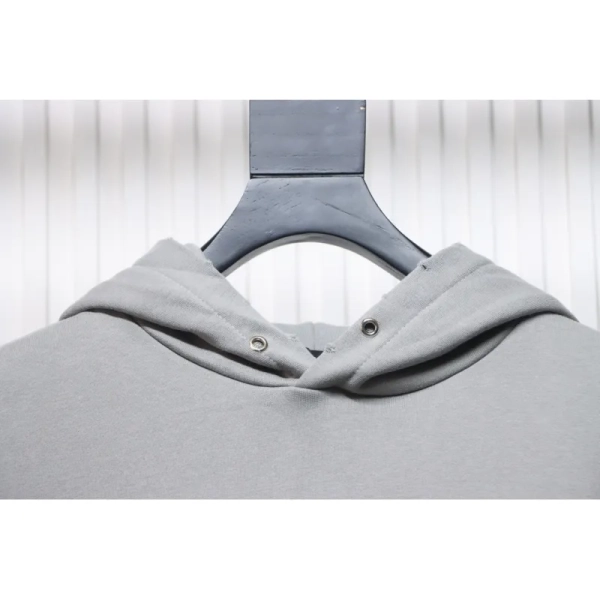 Balenciaga Clothes BB Pixel Print Hoodie Grey