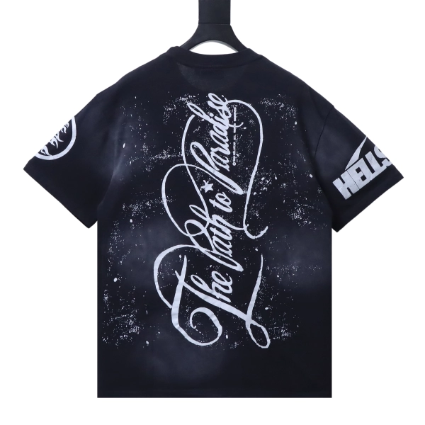 Hellstar Kid Figure Print Short Sleeve Tee