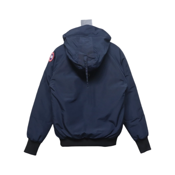 Canada Goose 01 Short Down Jacket Navy Blue