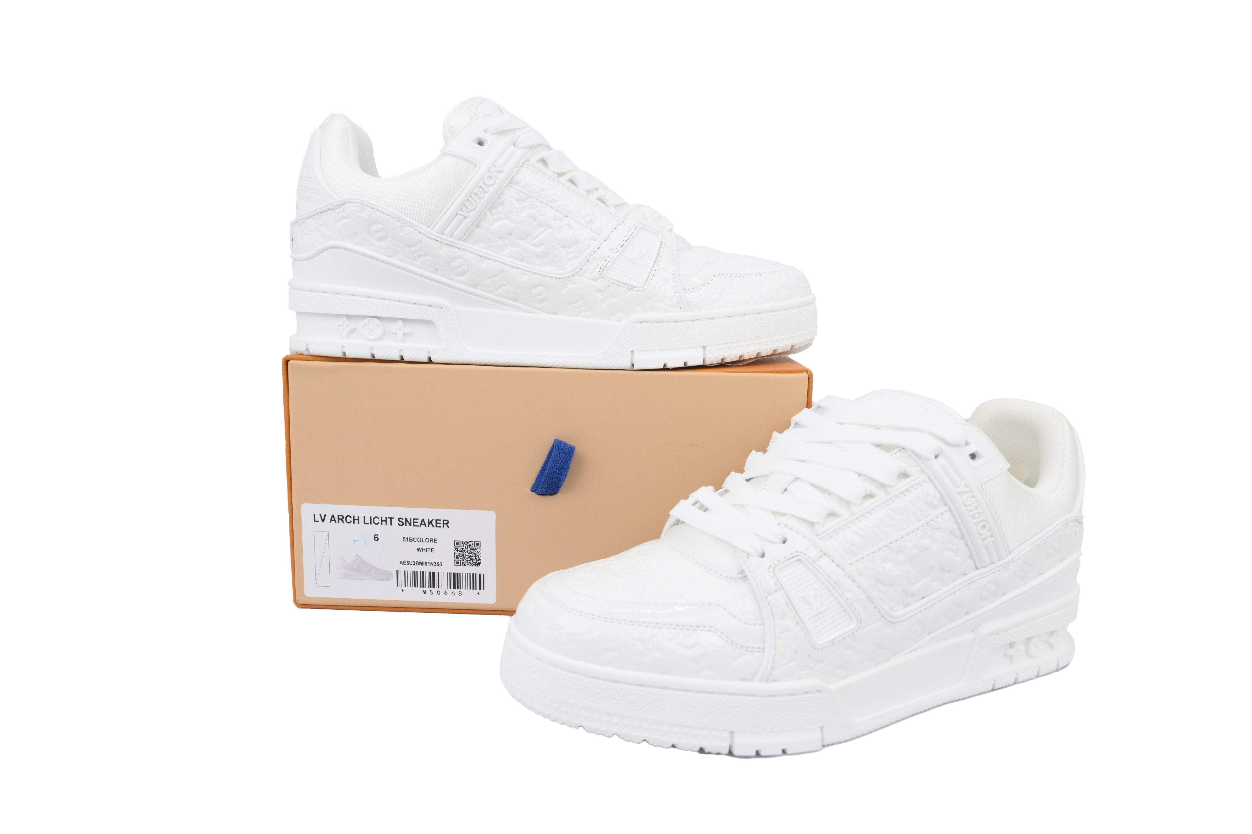 Pkkicks God Batch Louis Vuitton White Lychee Lacquer Skin