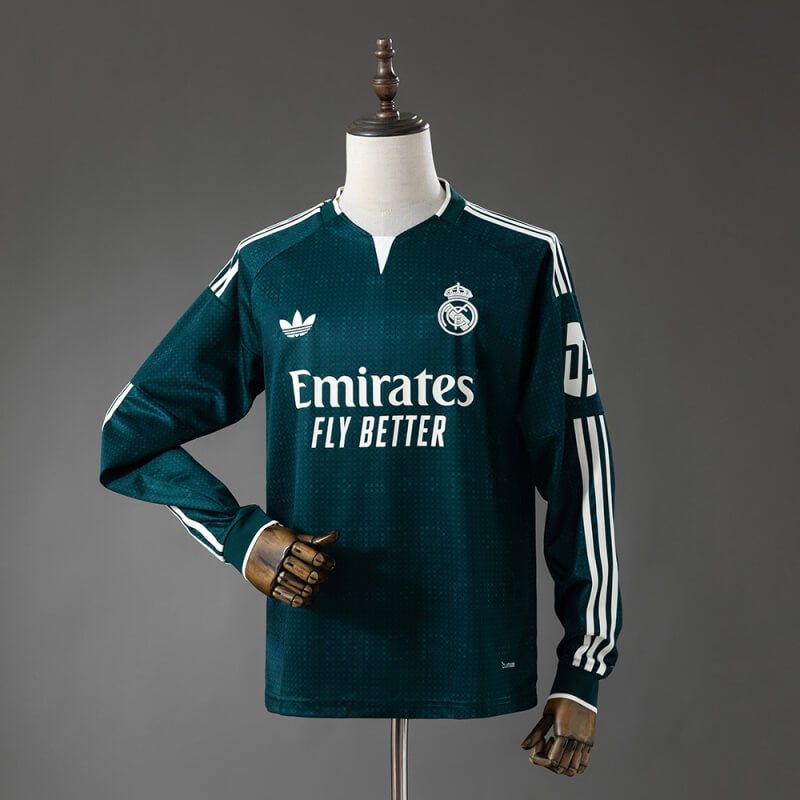 Real Madrid 26/27 Away Long Sleeve Fan Jersey