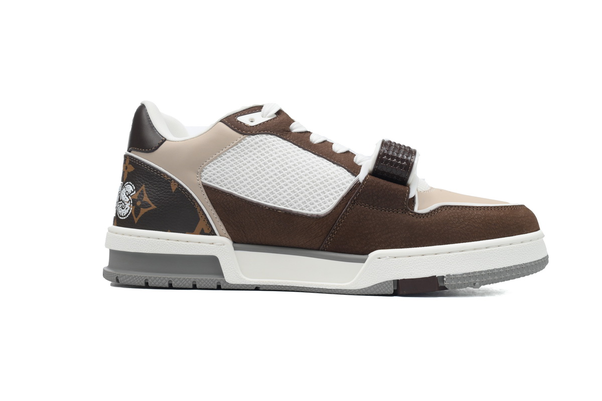 Pkkicks God Batch LOUIS VUITTON Trainer Coffee