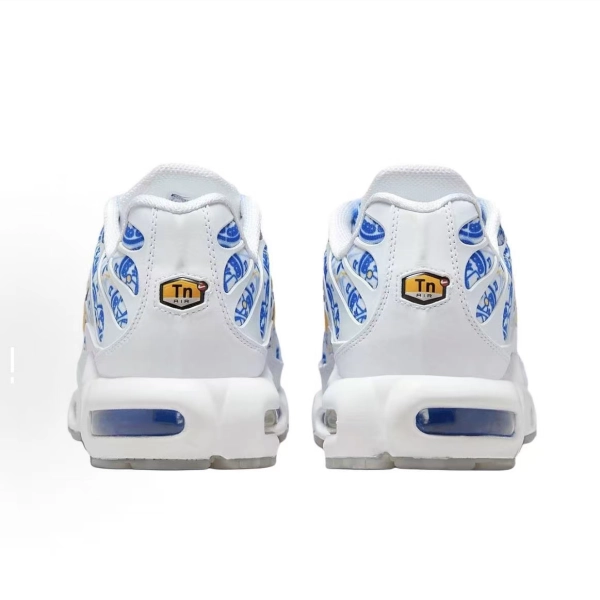 Nike Air Max Plus Blue and white pattern