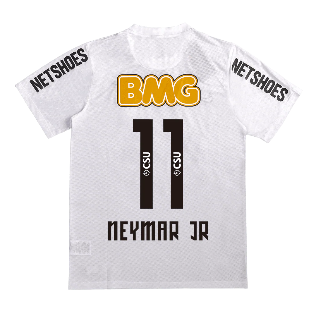 NEYMAR JR #11 Santos FC 2012 Home Retro Football Jersey
