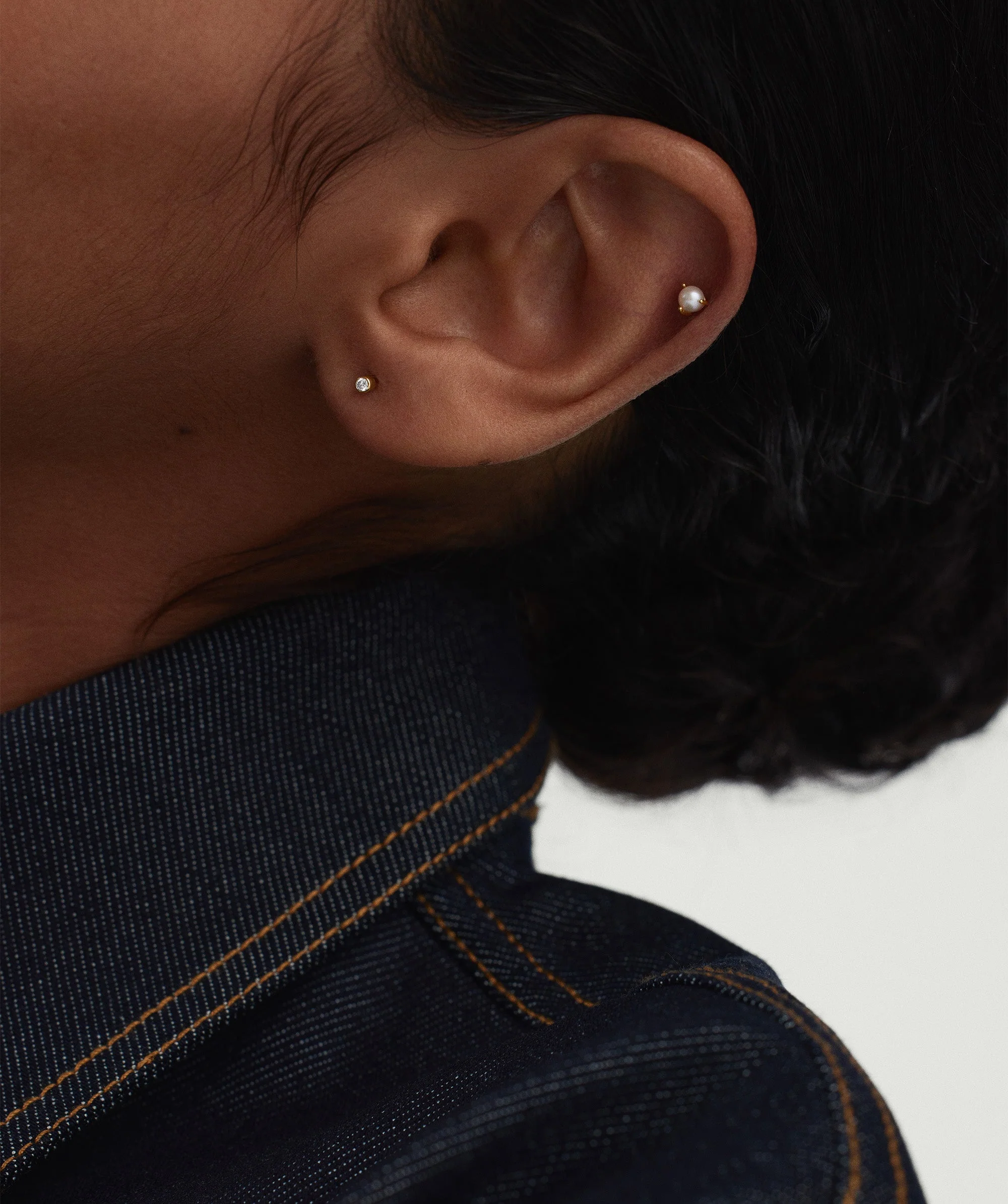 Piercing Studio - Single Micro Diamond Flat Back Stud