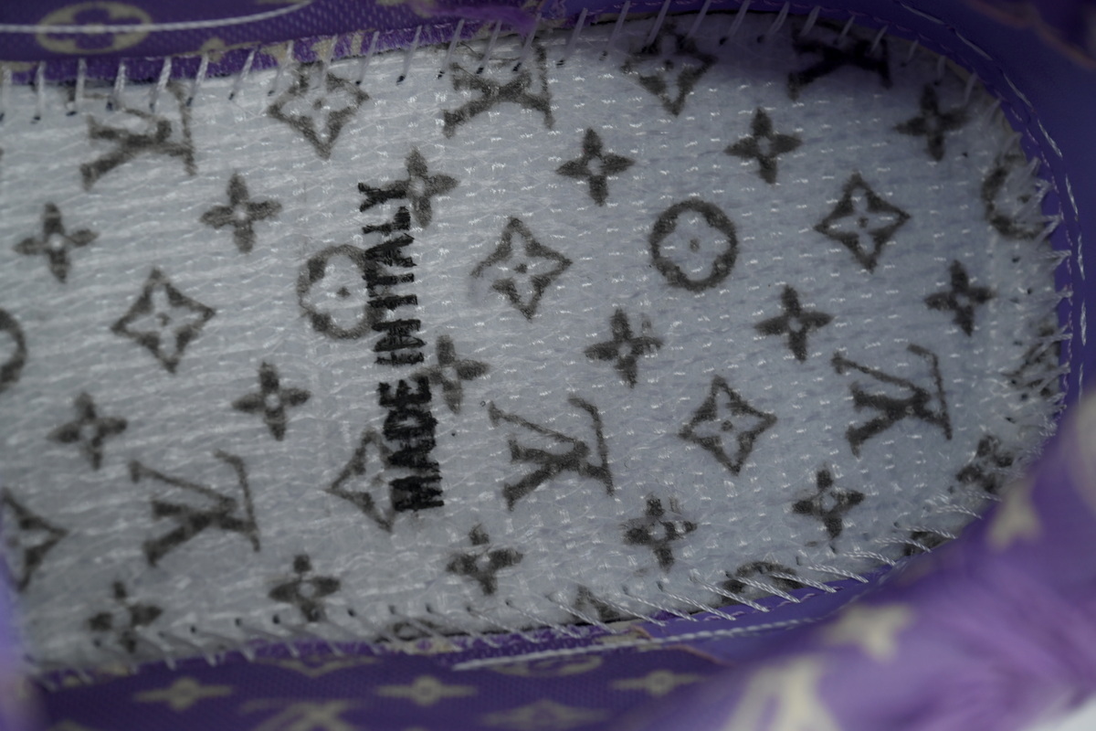 Pkkicks God Batch LOUIS VUITTON Plum Blossom Drilling Purple