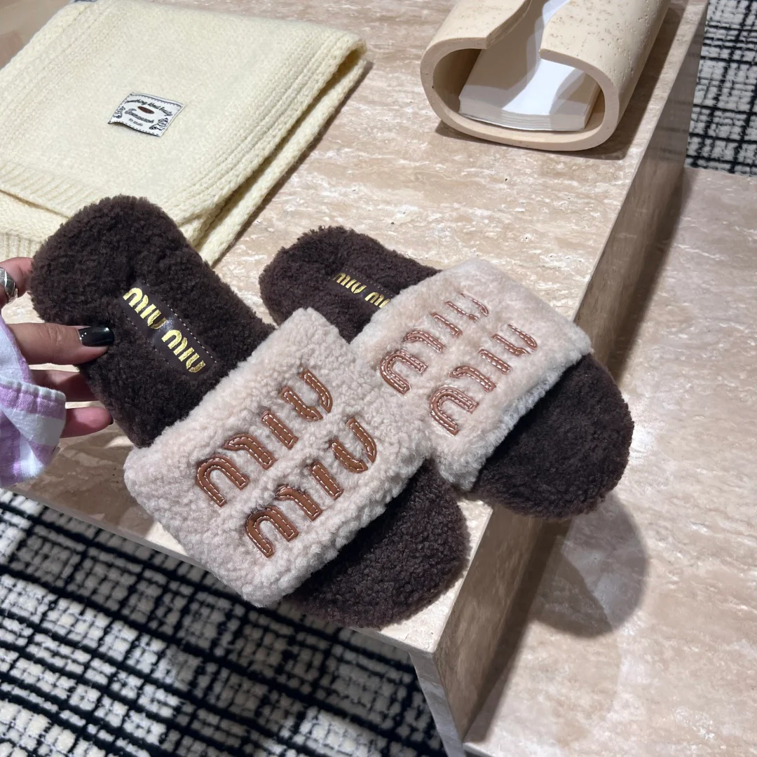 Miu New Lazy slippers