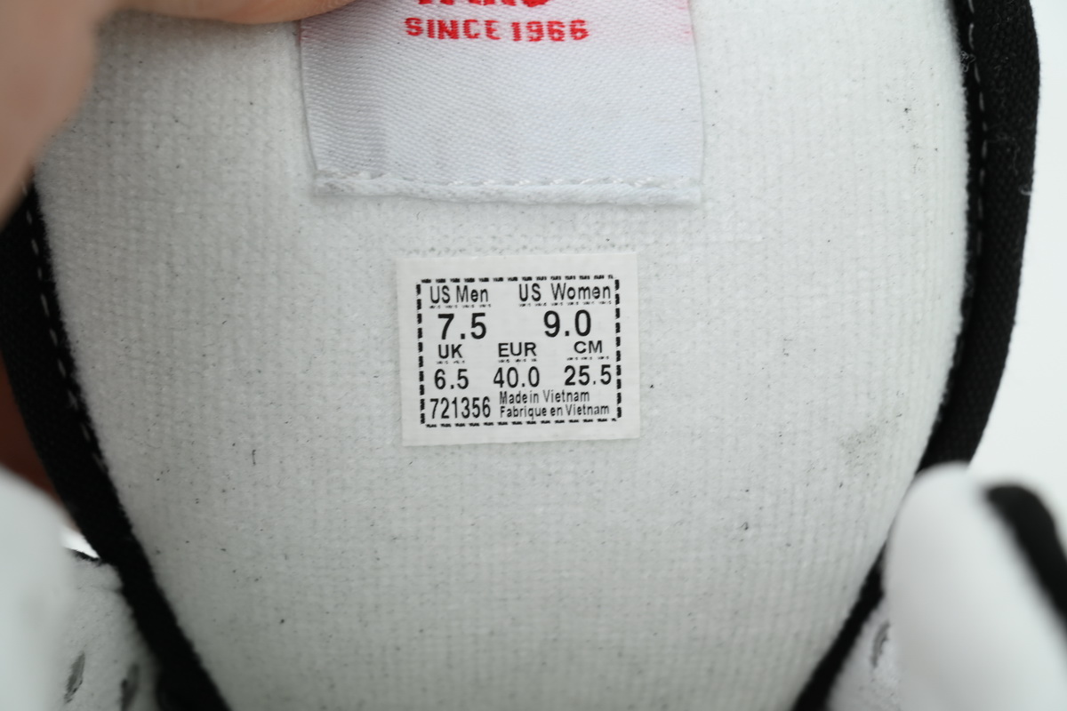 Vans Knu-Skool 'Black White' VN0009QC6BT
