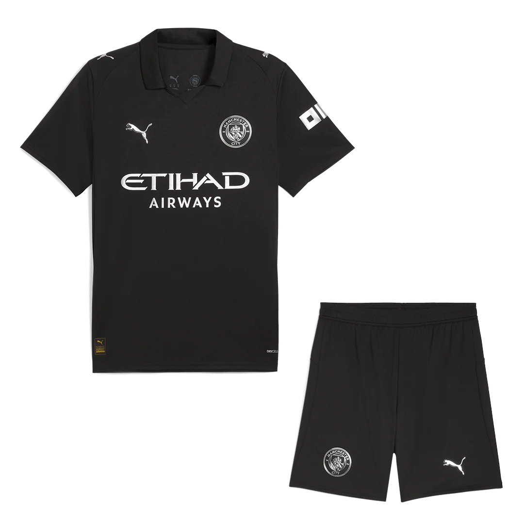 Manchester City Away Kit - Jersey+Shorts 2025/26