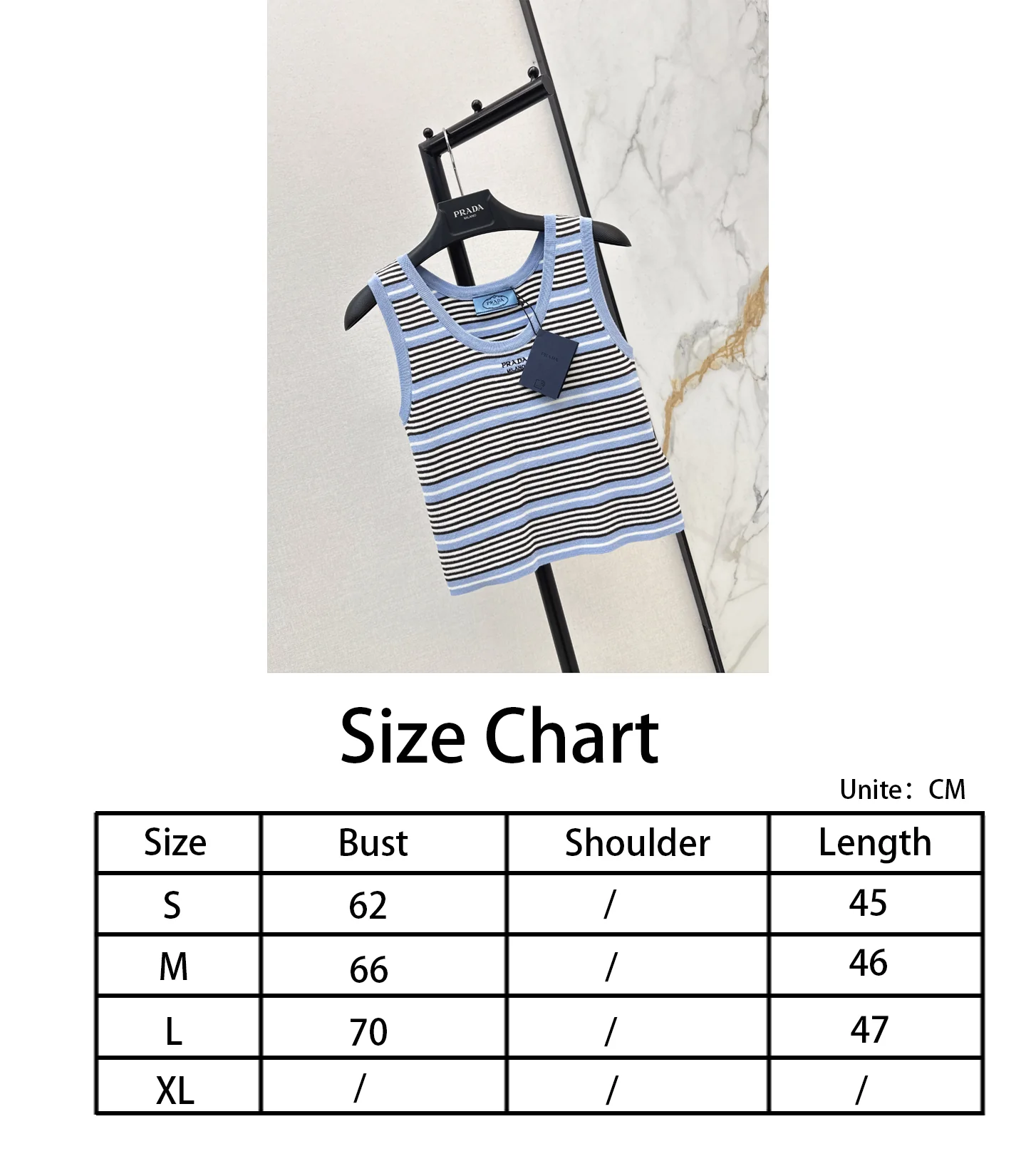 Pra NEW stripe vest