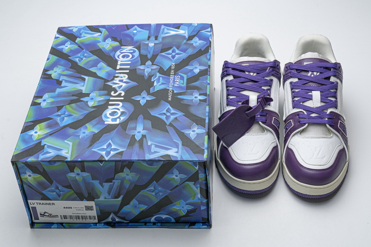 Pkkicks God Batch LOUIS VUITTON 20ss Trainer Purple