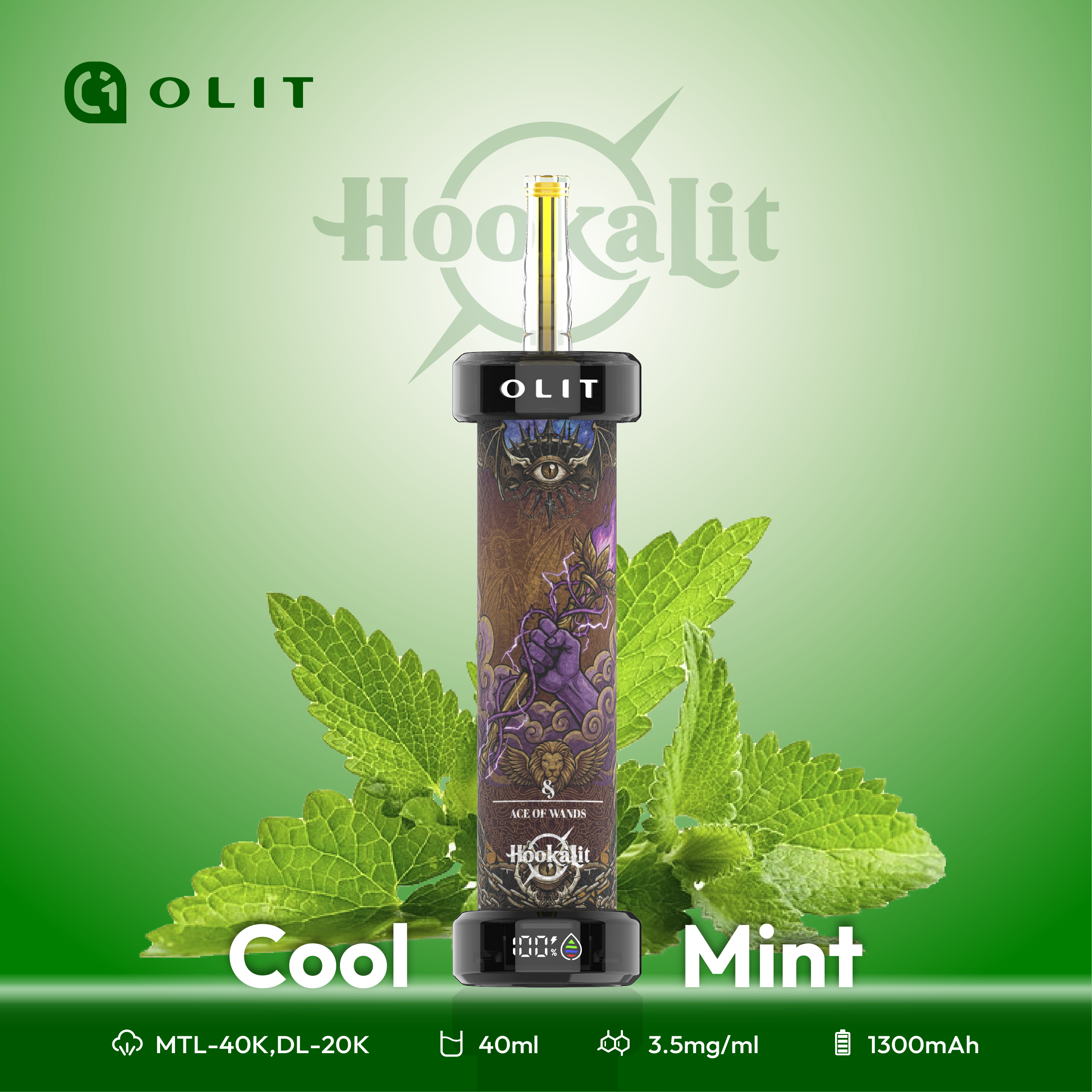 OLIT HOOKALIT 40K（100PCS/CASE）