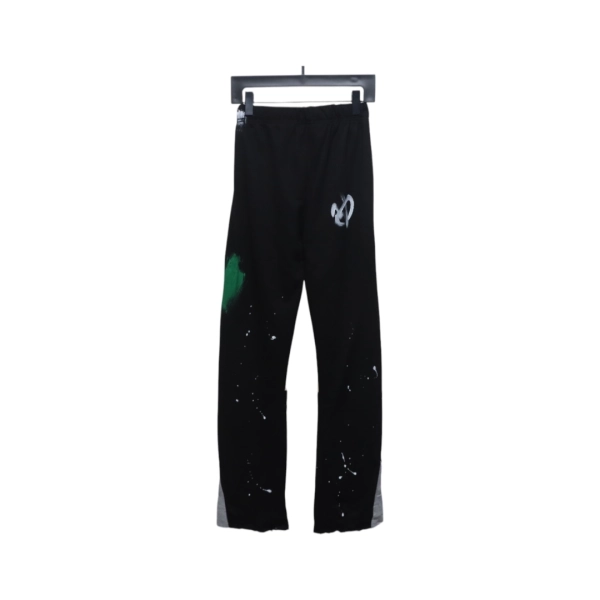 Gallery Dept Graffiti Splatter Sweatpants Black