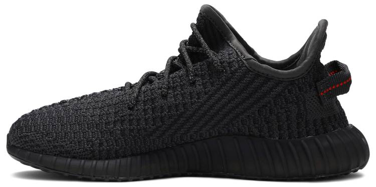 Yeezy Boost 350 V2 Kids 'Black Non-Reflective' FU9013