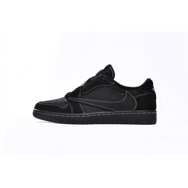 Travis Scott x Air Jordan 1 Low OG SP Black Phantom  DM7866-001（Top version）