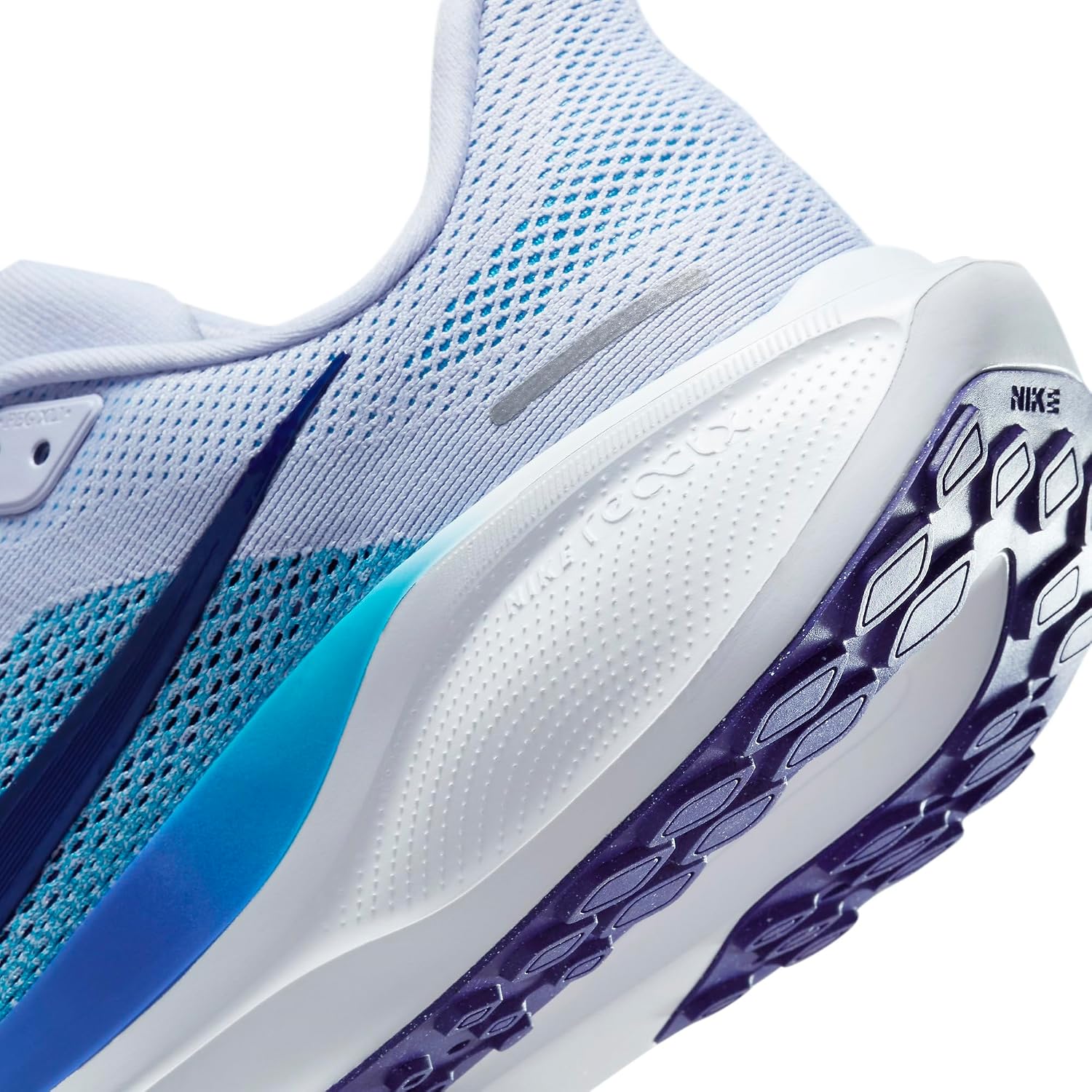 Nike Pegasus 41 - Men's Running Shoes (FD2722-014, Phantom/Soccer Grey/Deep Night/Vacuum Blue)