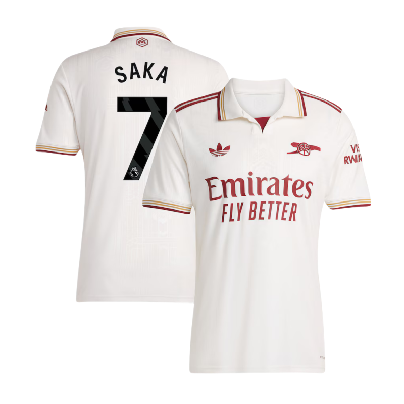 Arsenal Third Away Shirt Football Jersey 2025-2026  Fan version