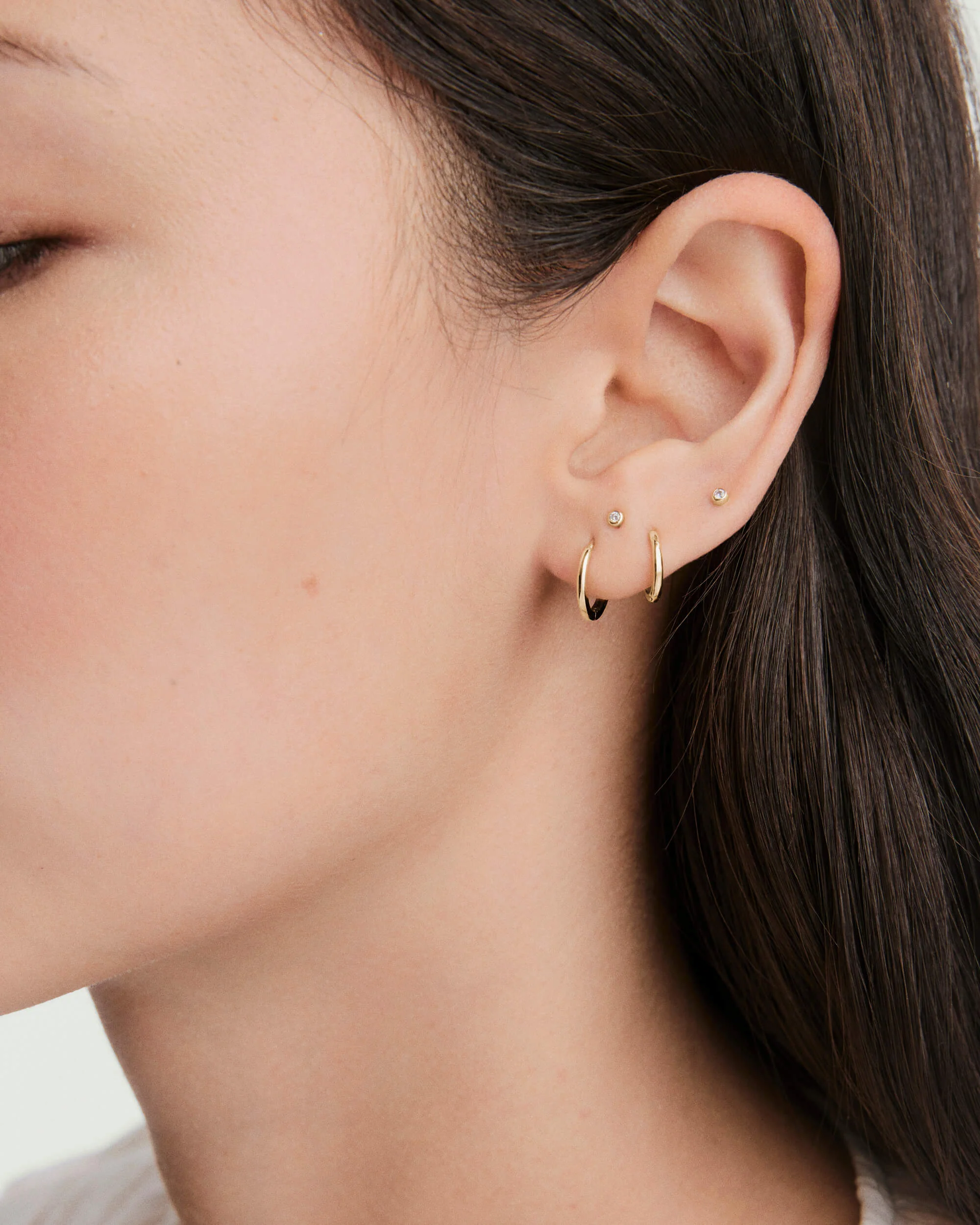 Easy Huggie Hoops
