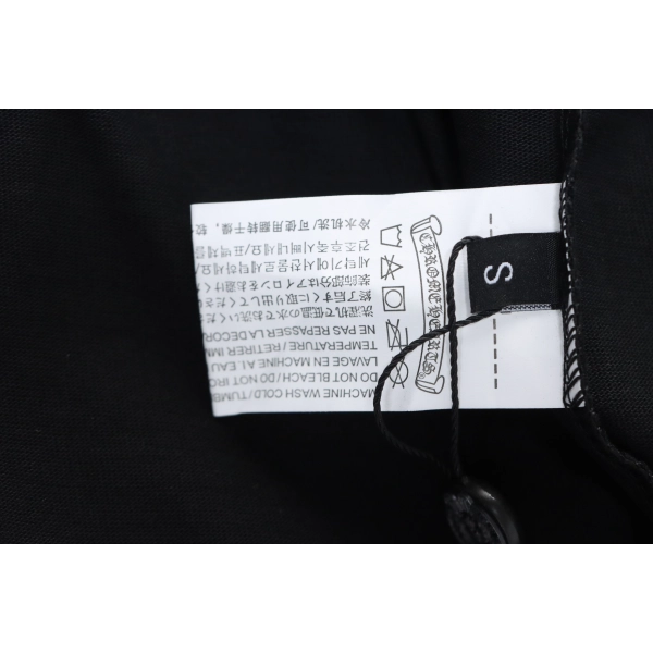 Chrome Hearts Fleur Cross Long Sleeve T-Shirt Black