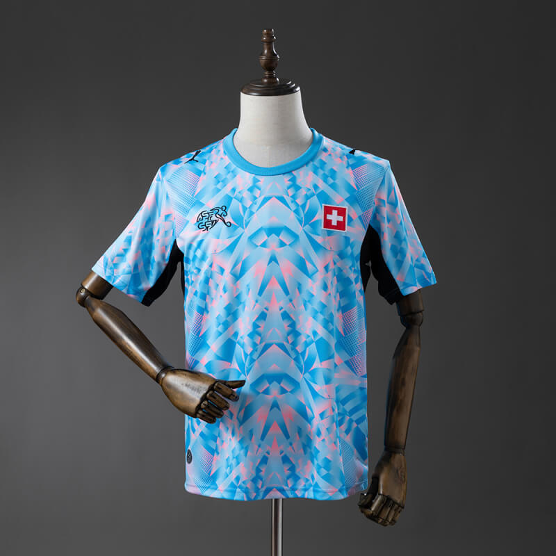 Switzerland 2026 Blue Goalkeeper Fan Jersey