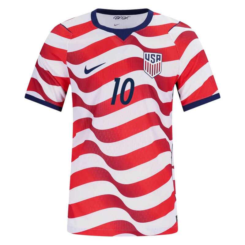 USA 2026 Home Authentic Jersey Pulisic#10