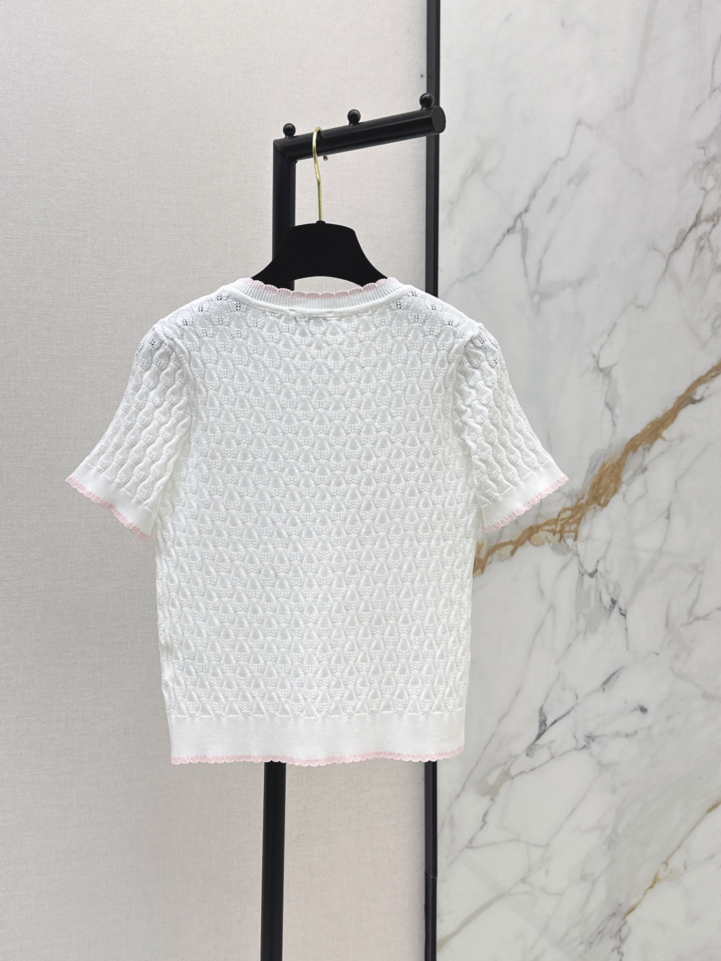Chan New Knitted short-sleeve