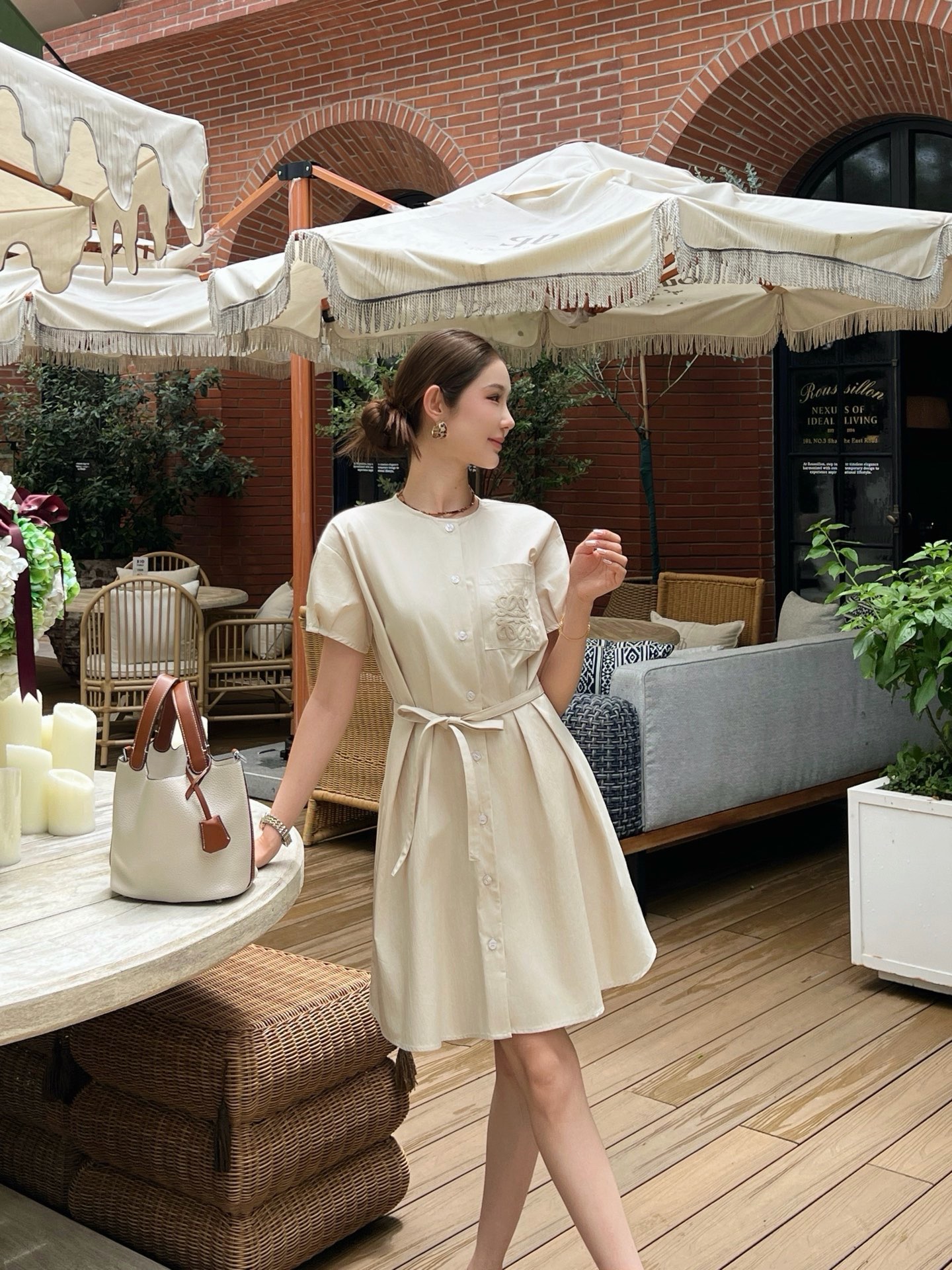 Loe New belted dress