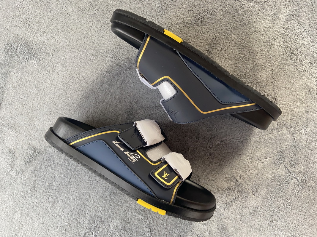 Pkkicksstockx LOUIS VUITTON Trainer Black Yellow