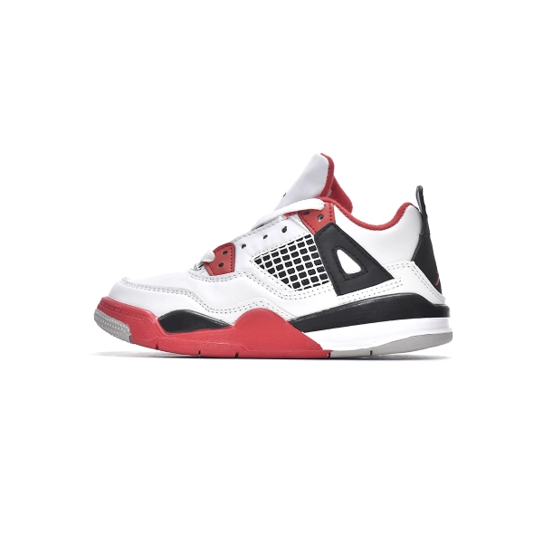 Jordan 4 Kids Shoes Retro Fire Red (2020) BQ7669-160