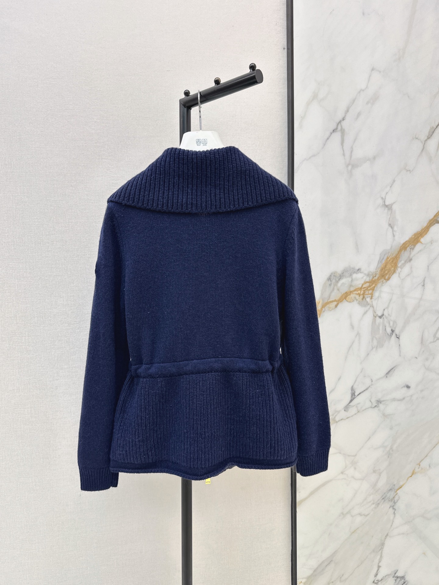 Monc New Knitted Patchwork Down Jacket